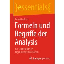 Formeln und Begriffe der Analysis