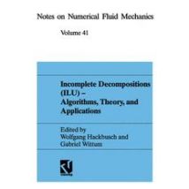 Incomplete Decomposition (ILU) — Algorithms, Theory, and Applications