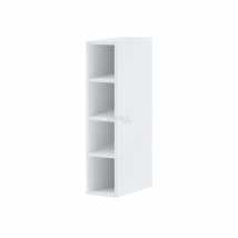 Etagère range bouteilles de cuisine Bellissi Blanc L 20 cm