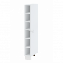 Colonne de cuisine étagère ouverte Bellissi Blanc L 20 cm