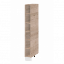 Colonne de cuisine étagère ouverte Bellissi Chene L 20 cm