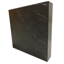 Echantillon de plan de travail - Noir Marquina Mat