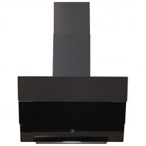 Hotte murale inclinée 60 cm - GAIA Noir