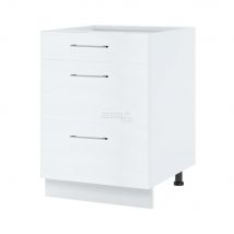 Casserolier îlot de cuisine Bellissi Blanc L 60 cm