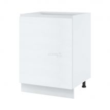 Meuble îlot de cuisine Bellissi Blanc 1 porte L 60 cm