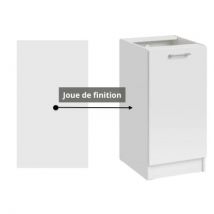 Panneau de finition pour meuble bas Eco Blanc - Cuisineandcie