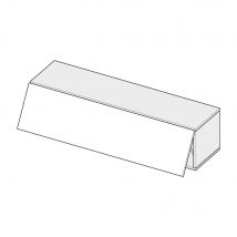 Meuble tv suspendu Cubik 120 cm - 1 porte relevable noir mat