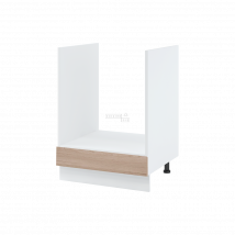 Meuble pour four encastrable Bellissi Chene 1 tiroir L 60 cm