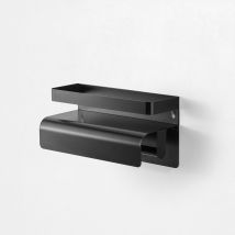 Mensola c/portarotolo da cucina LYU colore nero