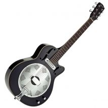 Ozark Resonator Guitar Wooden Body Electro Acoustic Cutaway
