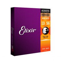 Elixir 16102 NANOWEB Phosphor Bronze Medium 13-56