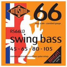 Rotosound RS66LD Stainless Steel Bass Guitar Strings 45-105