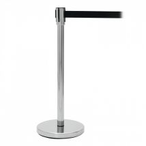 Guil PST-11N Barrier System with Retractable Belt Black