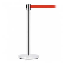 Guil PST-11 Barrier System with Retractable Belt Red