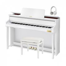Casio GP310 Grand Hybrid Digital Piano Package Satin White