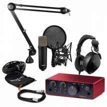 Focusrite Scarlett 4th Gen Recording Pack