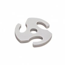 AVCOM 45RPM Record Adapter Aluminium