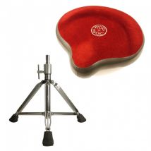 Roc N Soc Cycle Seat & Three Leg High Base Red