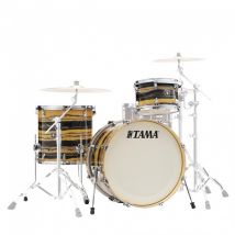 Tama Superstar Classic 22 3pc Shell Pack Natural Tiger Ebony Wrap