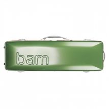 BAM Graffiti Hightech Oblong Violin Case Green & Orange