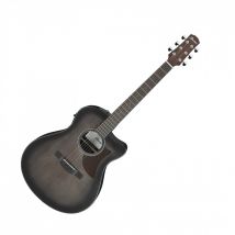 Ibanez AAM70CE-TBN Transparent Charcoal Burst