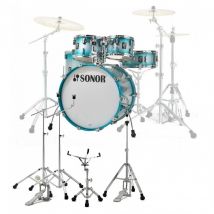 Sonor AQ2 22 5pc Drum Kit With Hardware Aqua Silver Burst
