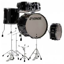 Sonor AQ2 20 5pc Drum Kit With Free Hardware Transparent Black