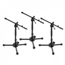 G4M Short Boom Microphone Stand 3 Pack