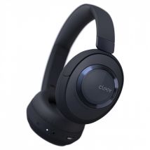 Cleer Alpha Noise Cancelling Bluetooth Over Ear Headphones Blue