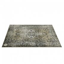 Drum N Base Vintage Persian Drum Rug Green 185 x160cm