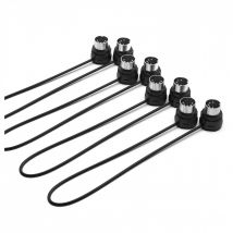 CME Low-Profile 5-Pin MIDI Cables 30cm (4 Pack)