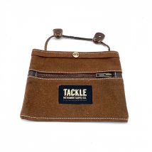 Tackle Waxed Canvas Gig Pouch Brown