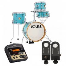 Tama Club-JAM 14" Flyer Hybrid Shell Pack Candy Aqua Blue