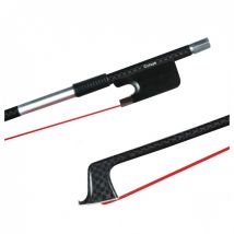 Coruss Carbon Viola Bow Red Hair