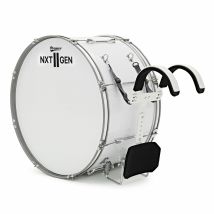 Premier NXT GEN Marching 28" x 14" Bass Drum White