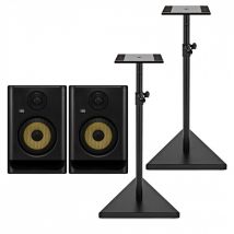 KRK ROKIT RP5 G5 Studio Monitors with Stands