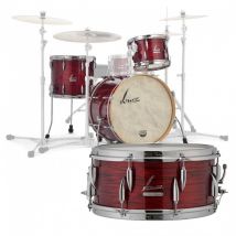 Sonor Vintage 22 3pc Shell Pack w/Free Snare Vintage Red Oyster