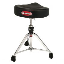 Gibraltar 9000 Series Saddle Drum Throne Black