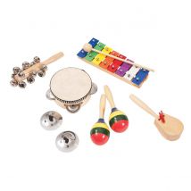 Performance Percussion Music Box Inc Tambourine Maracas Shakers.