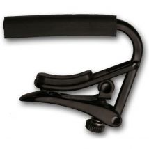 Shubb C1K Capo Noir Steel String Guitar Capo Black Chrome