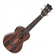 Snail UKS-E220EQ Soprano Ebony Electro Acoustic Ukulele - Nearly New