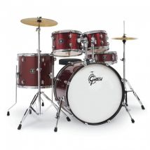Gretsch Renegade 22" Drum Kit with Hardware & Cymbals Ruby Sparkle