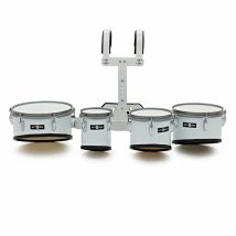 Premier NXT GEN Marching Quad Multi-Tenor Set - 6/8/10/12 White