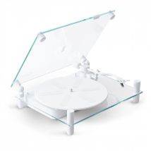 Transparent Turntable White