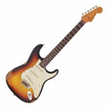 Fender Custom Shop 60 Stratocaster Heavy Relic Faded Aged 3-Tone Sunburst #CZ574446