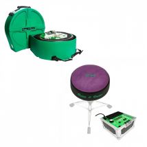 Porter & Davies BC2 Tactile Monitoring System with Throne Hardcase Round Top Purple
