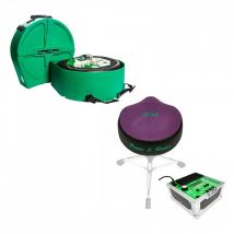 Porter & Davies BC2 Tactile Monitoring System with Throne Hardcase Saddle Top Purple