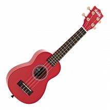 Kala Ukadelic Soprano Ukulele Cherry Bomb Red