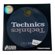Dr Suzuki Meets Technics Mix Edition Slipmats - 50th Anniversary Blue