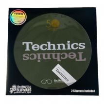 Dr Suzuki Meets Technics Mix Edition Slipmats - 50th Anniversary Green